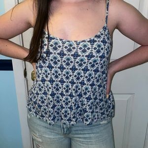 Patterned American Eagle Tank Top